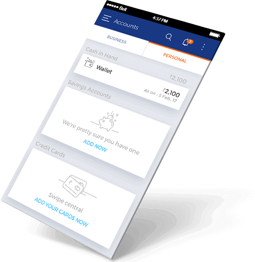UI UX design for mobile wallet