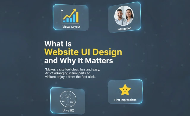 What website UI design means and why it plays a key role in usability, clarity, and first impressions | ScreenRoot Blog