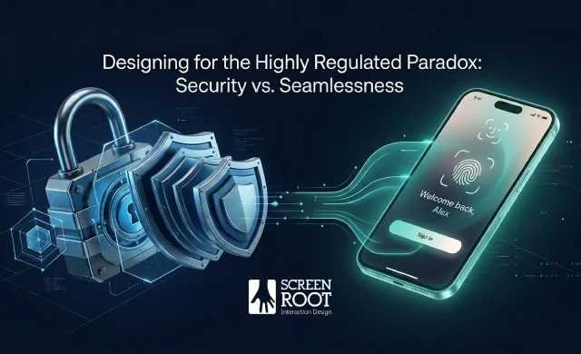 Designing for Security and Seamlessness in Regulated Banking Interfaces | ScreenRoot Blog