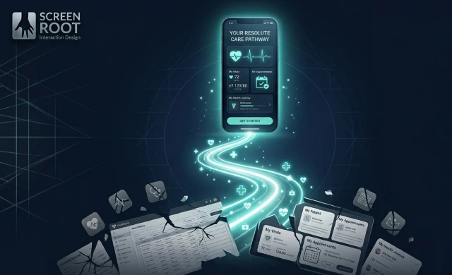 Healthcare UI UX Design as a Clinical and Strategic Mandate for 2026 | ScreenRoot Blog