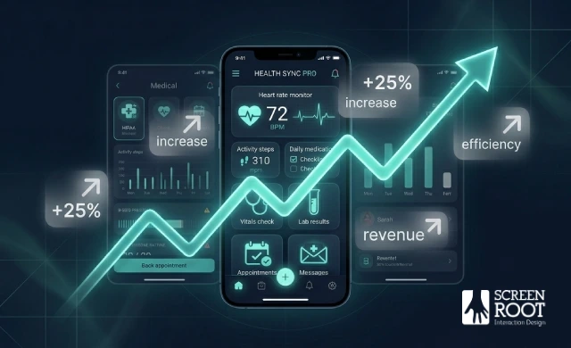 The ROI of Design-Led Healthcare Digital Transformation and UX Investment | ScreenRoot Blog