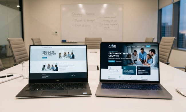 AI Website Builders vs Professional Enterprise Design Head-to-Head Comparison | ScreenRoot Blog