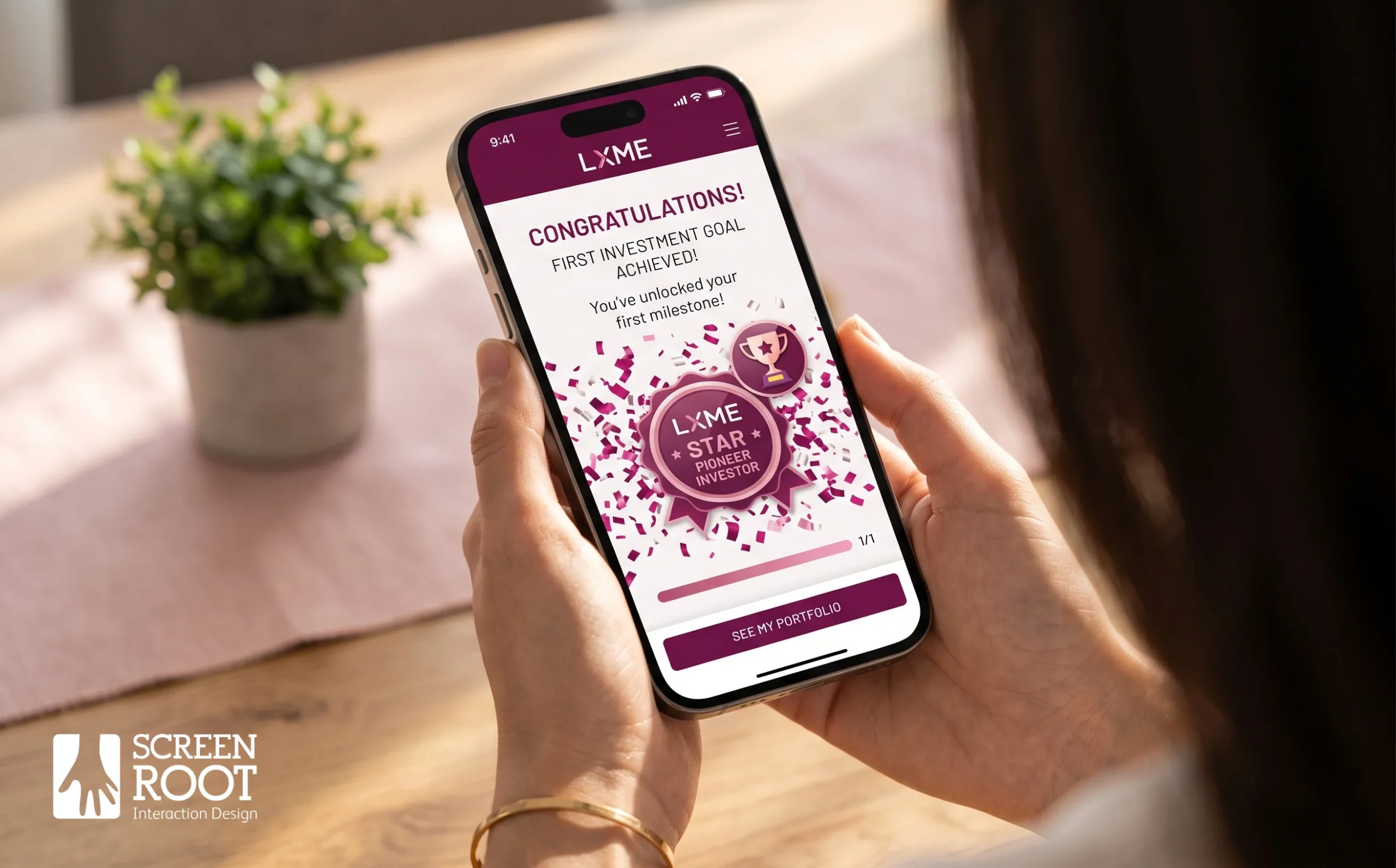 LXME reduced financial inertia by turning first investments into confidence-building milestones