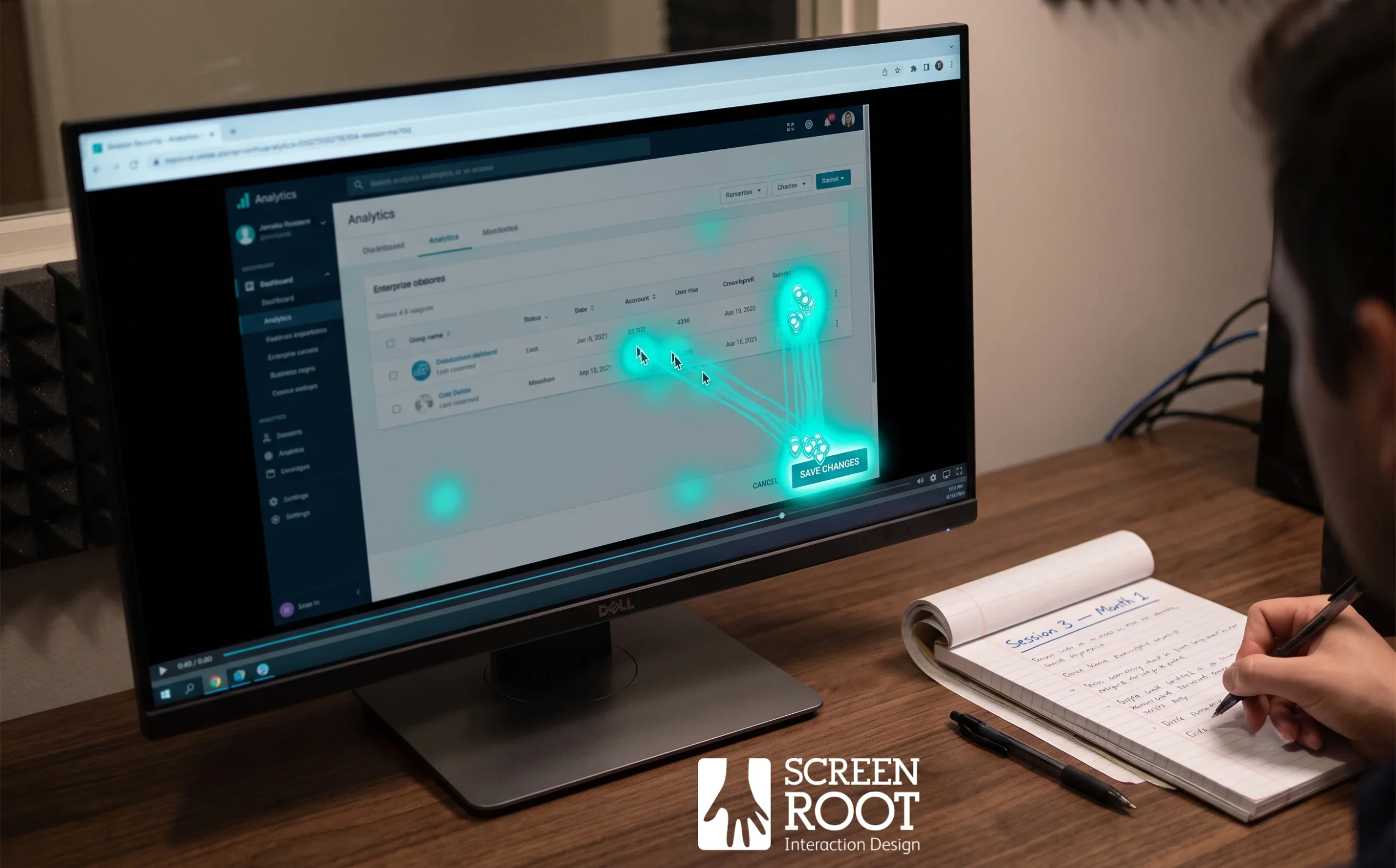 Monthly usability testing and session recordings reveal friction that analytics alone can't fully explain