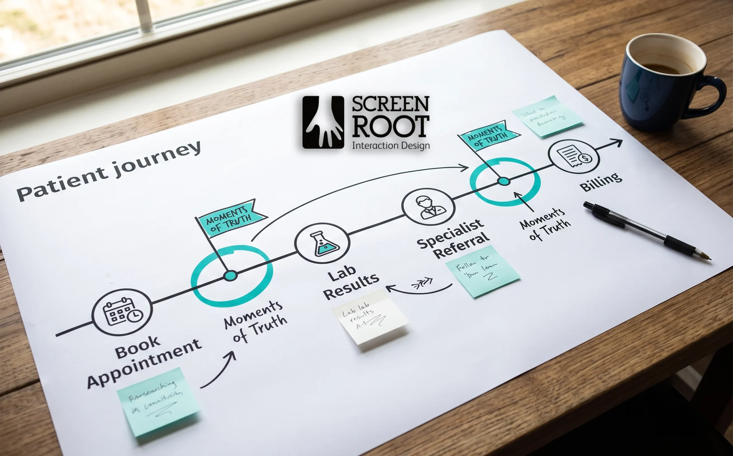 Patient journey mapping surfaces the exact moments where trust breaks down in a digital health experience