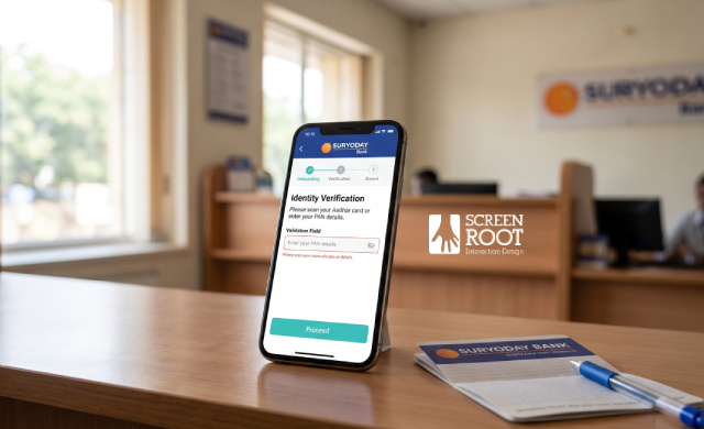 Suryoday Bank's onboarding journey revealed friction points affecting first-time digital banking users