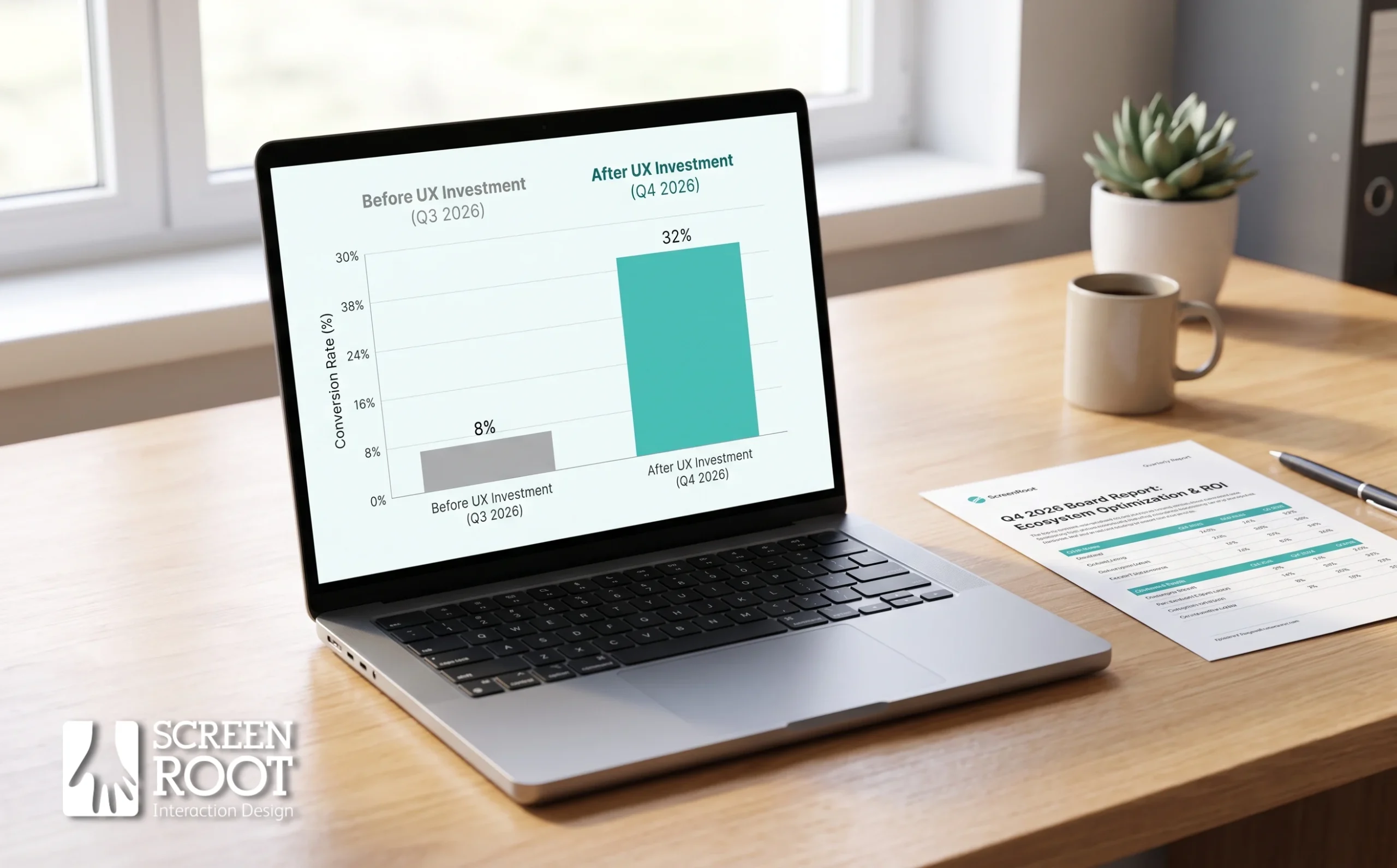 Strong UX design can lift conversion rates significantly, turning audits into a business risk mitigation strategy