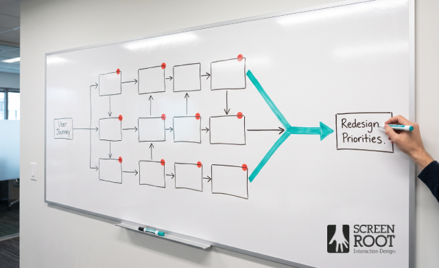 A UX audit's strategic purpose is to turn scattered friction points into a prioritized redesign roadmap