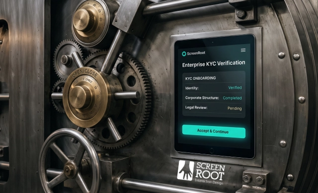 Regulatory verification and multi-persona flows make enterprise onboarding harder than consumer apps