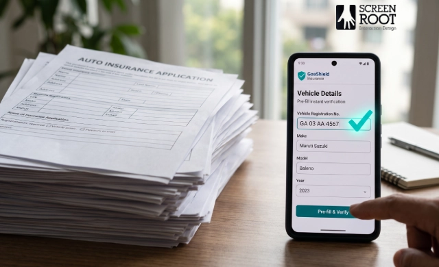 Pre-fill support reduces manual data entry and speeds up the insurance purchase journey