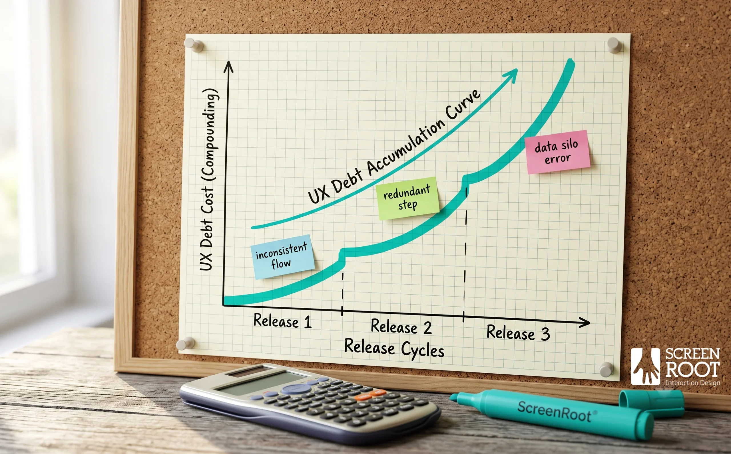 UX debt compounds across release cycles, quietly reducing fintech conversion over time