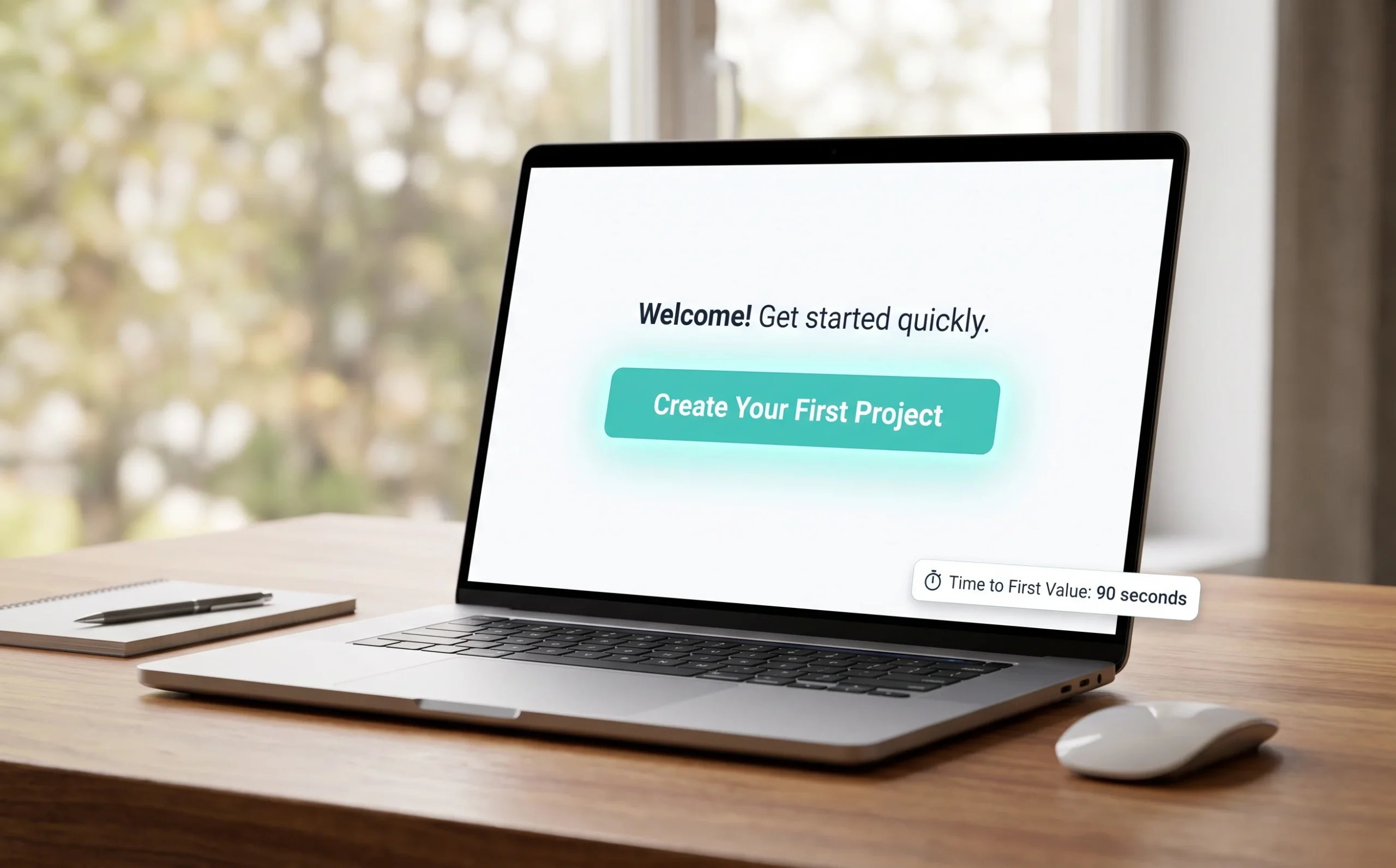 Reducing Time to First Value means removing every step that doesn't lead to a user's first meaningful action